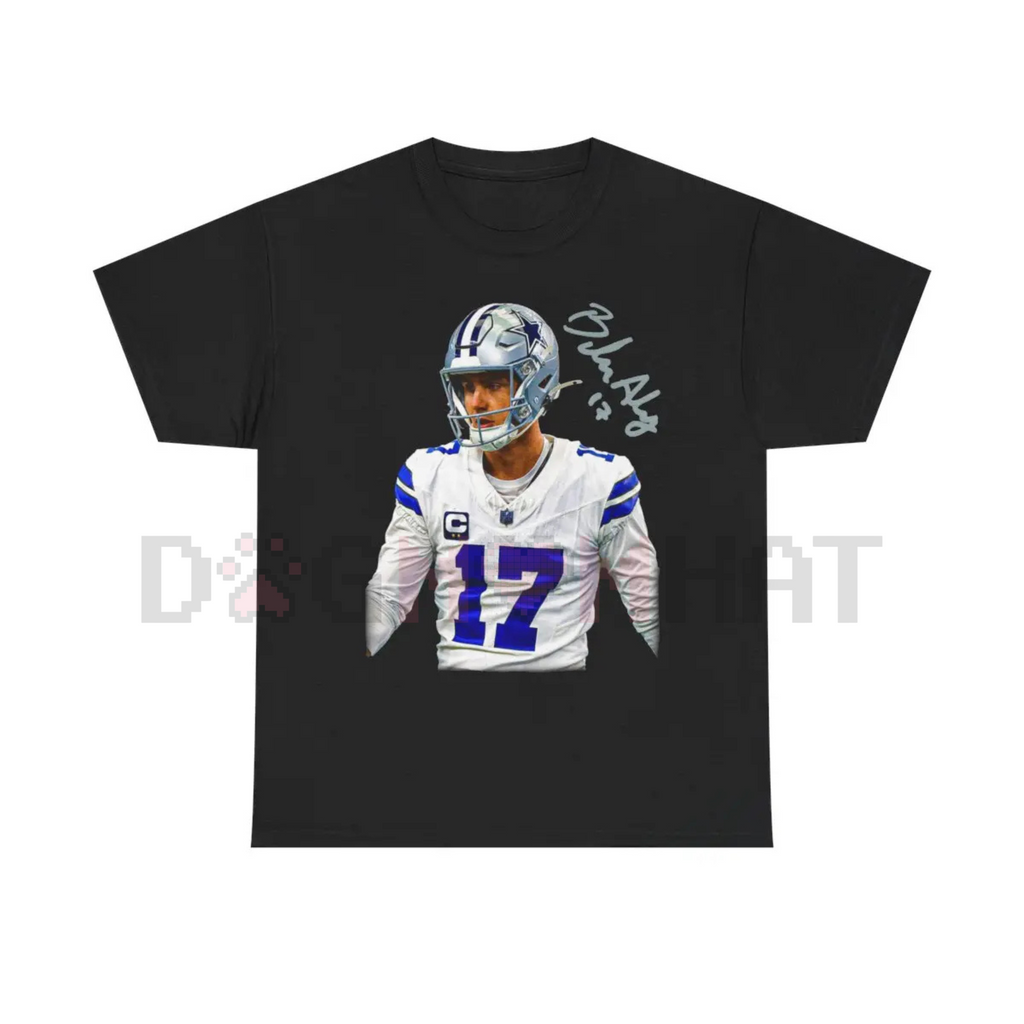 Brandon Aubrey T-Shirt – Unisex 100% Cotton Fan Tee, Football Kicker Apparel