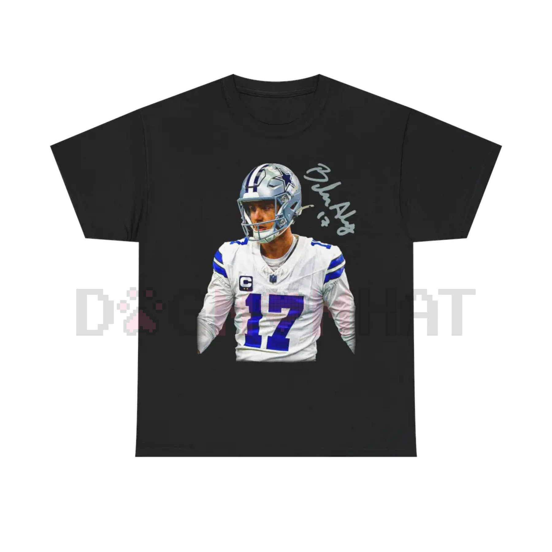 Brandon Aubrey T-Shirt – Unisex 100% Cotton Fan Tee, Football Kicker Apparel