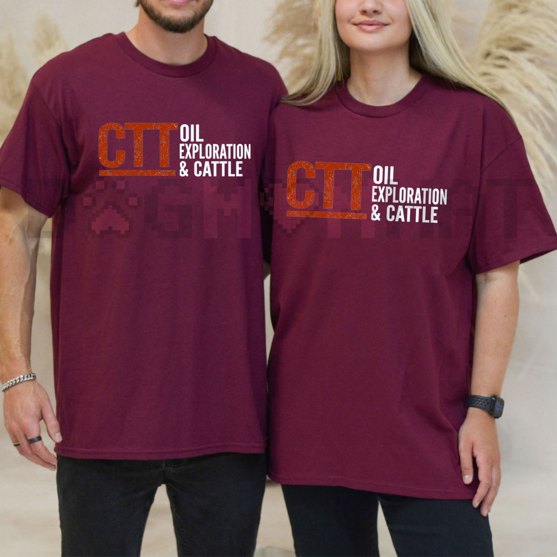CTT Oil Exploration & Cattle Design Tee