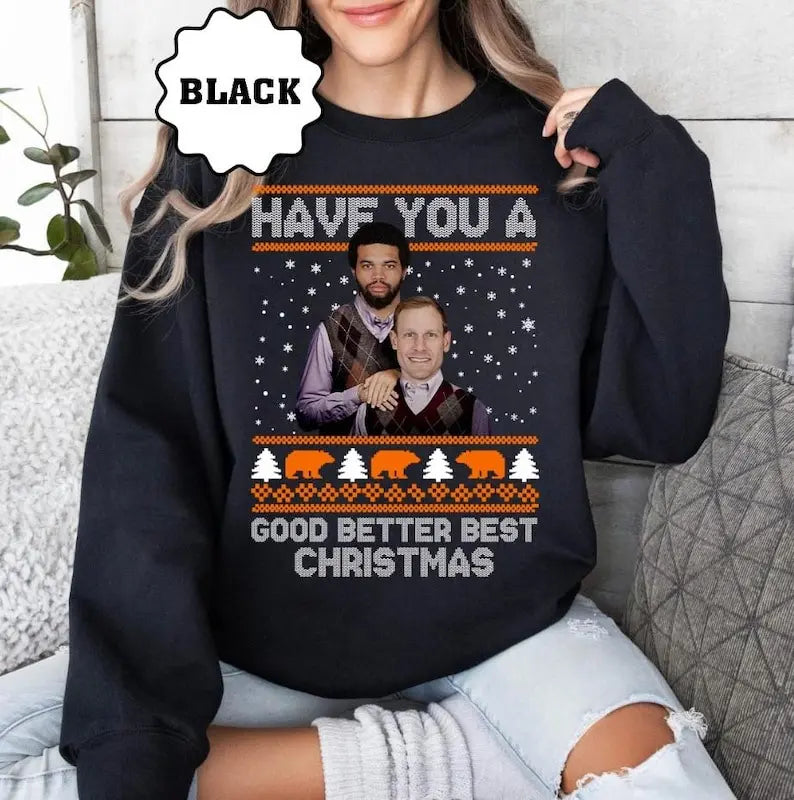 Caleb Williams & Ben Johnson Ugly Christmas Sweater
