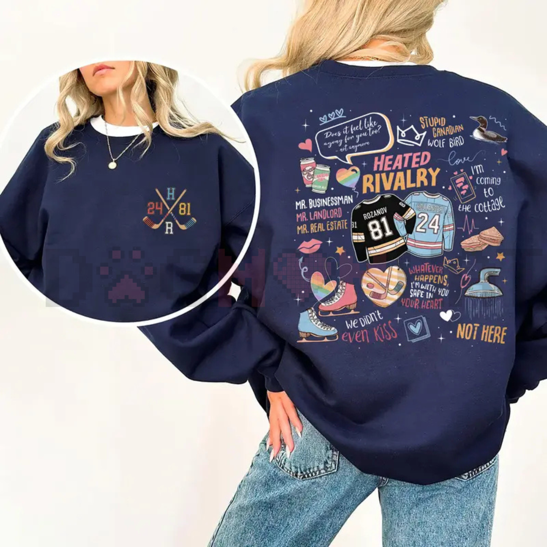 Hollanov "Heated Rivalry" Romance Shirt