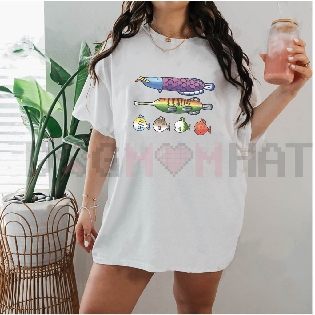 Nintendoodle Fish Lineup Tee