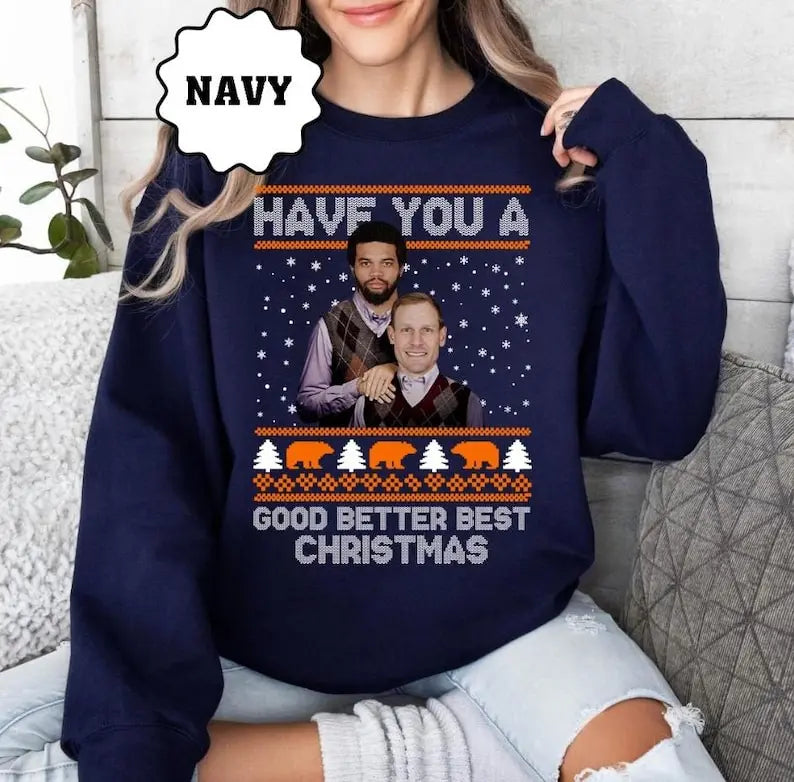 Caleb Williams & Ben Johnson Ugly Christmas Sweater