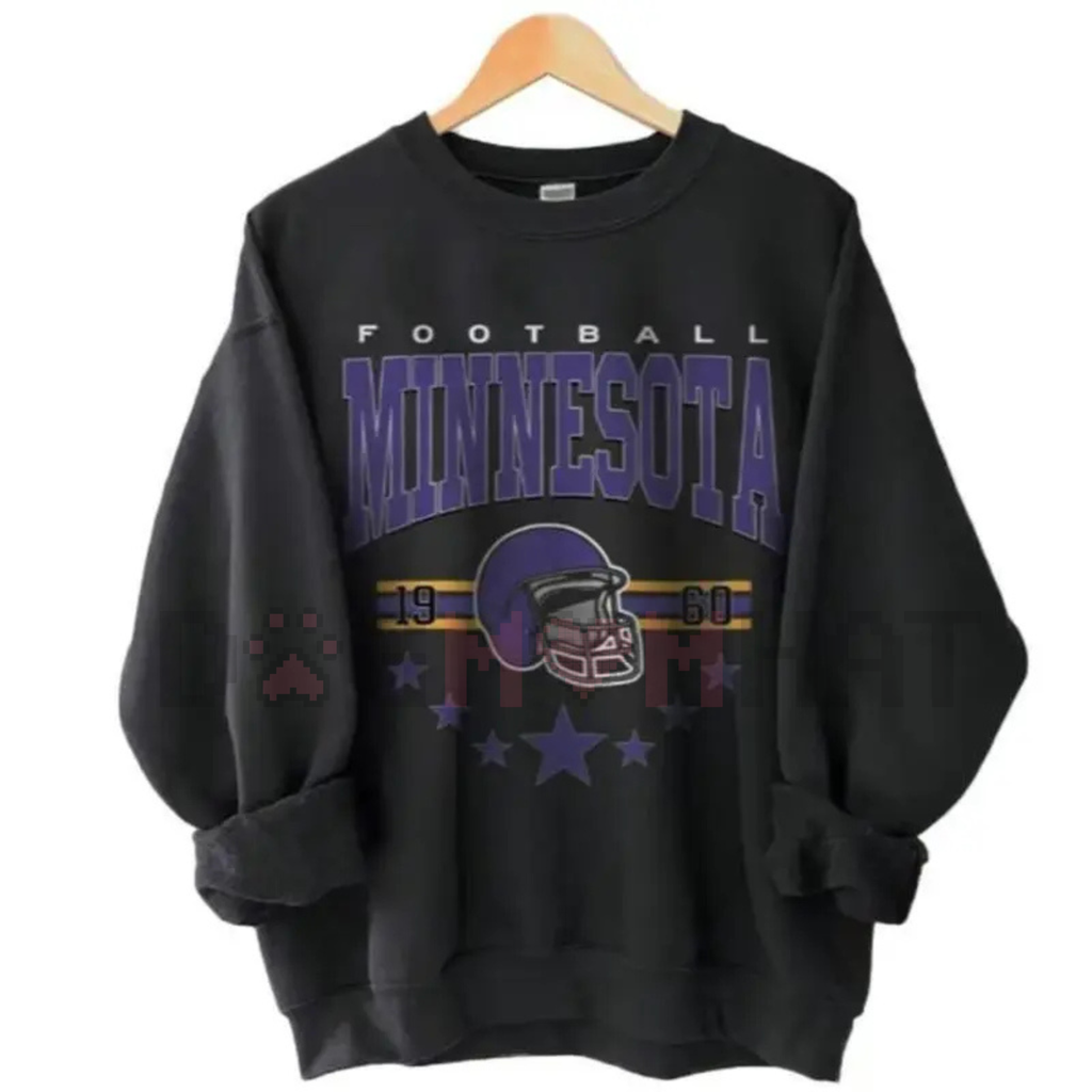 Vintage 90s All Team Football Sweatshirt – 1960s Cowboy Game Day Shirt Style, Unisex Football Fan Gift Sweater