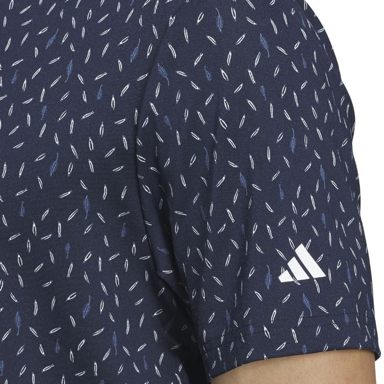 Adidas Ultimate365 Allover Print Golf Polo Shirt