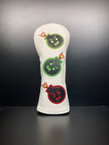 Angry Bombs White Headcover