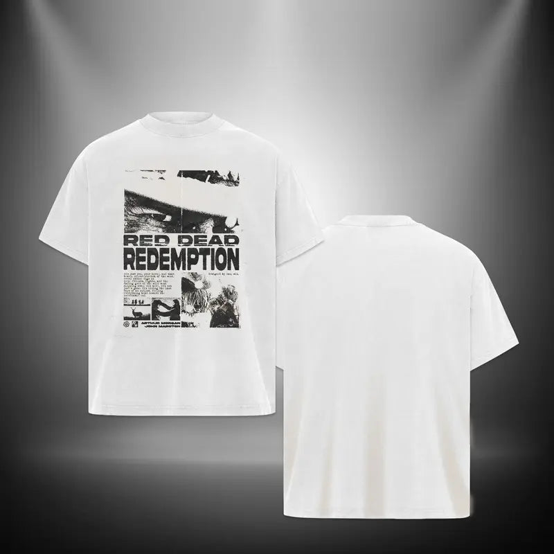 Arthur Morgan Red Dead Redemption 2 Vintage Graphic Tee – Menswear Gamer Gift Shirt