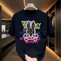 Bone Rabbit T-Shirt – Hip-Hop Street Style Unisex Tee