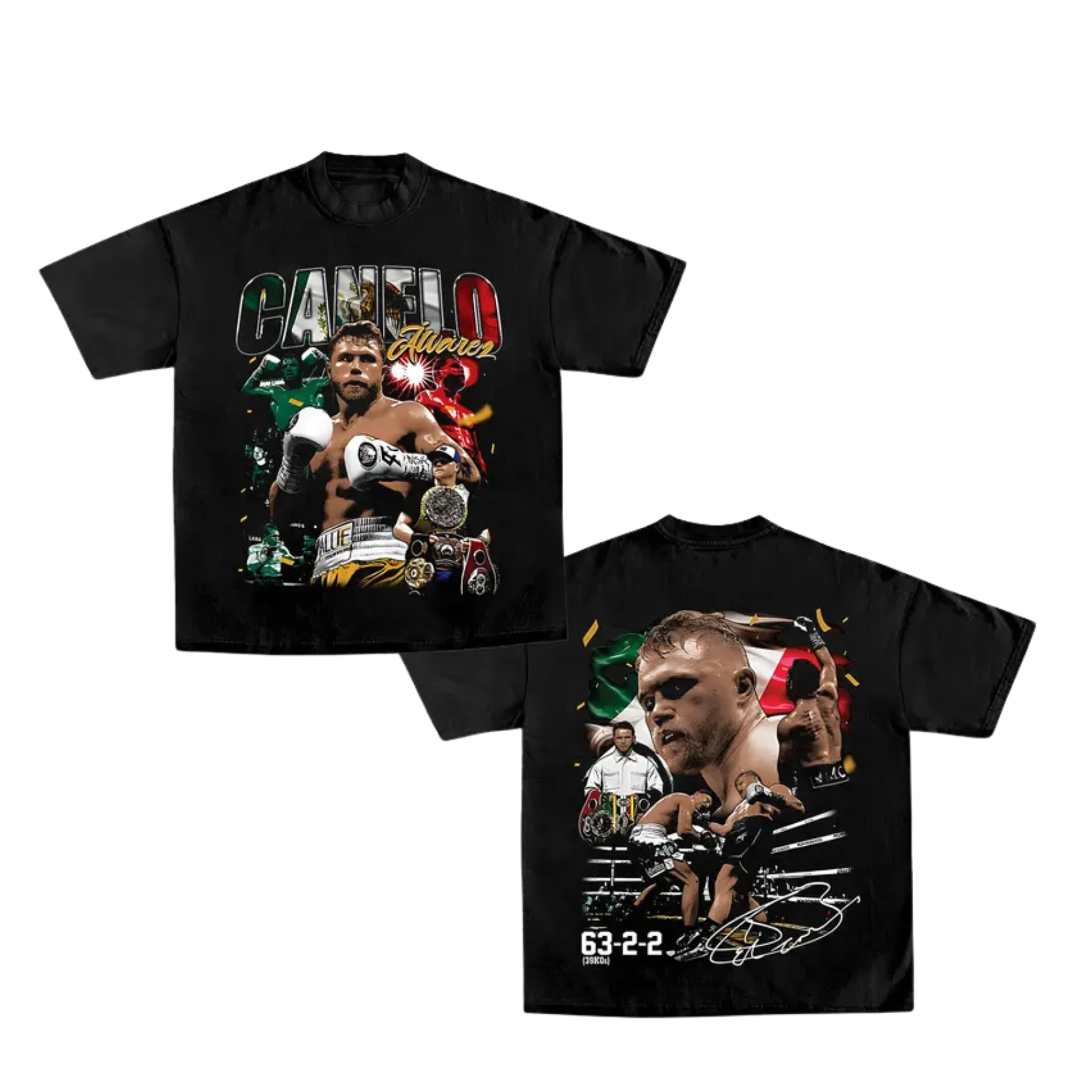 CANELO T-Shirt – Retro Fight Night Graphic Tee