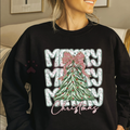 Cute Floral Christmas Sweatshirt