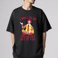 Funny Graphic T-Shirt – "I Will Slap the McS**t Out of You" Men's Tee