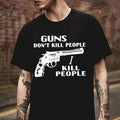 Gns Don't KII People, I K*II People Shirt – Funny Happy Gilmore Quote Tee, Retro Movie Humor Shirt