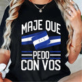 Honduras Flag T-Shirt – 100% Cotton Catracho Pride Tee with Comfortable Round Neck & Short Sleeves