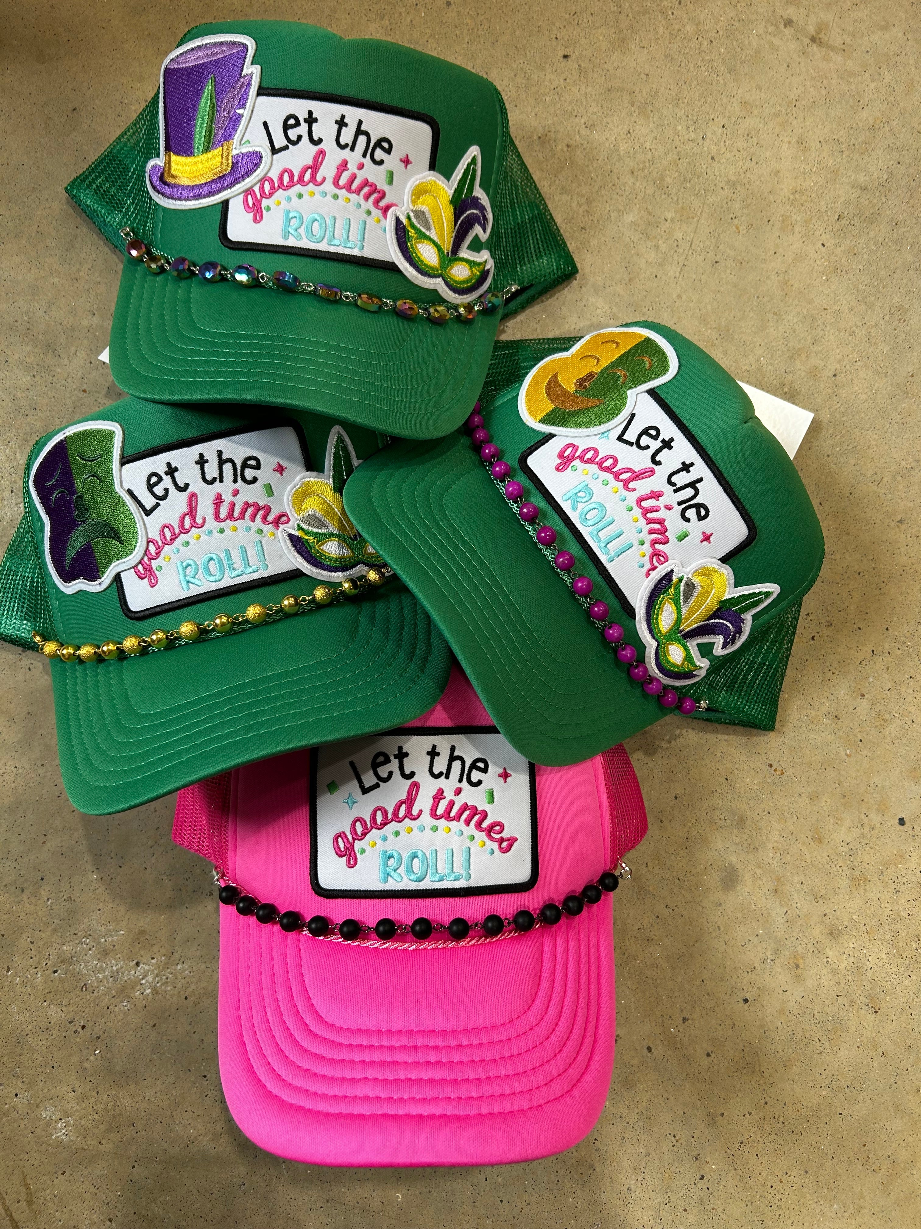 Good Times Roll Mardi Gras Trucker