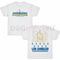 LA Fan Victory Graphic Two-Sided Tee – Unisex Los Angeles Champions Apparel