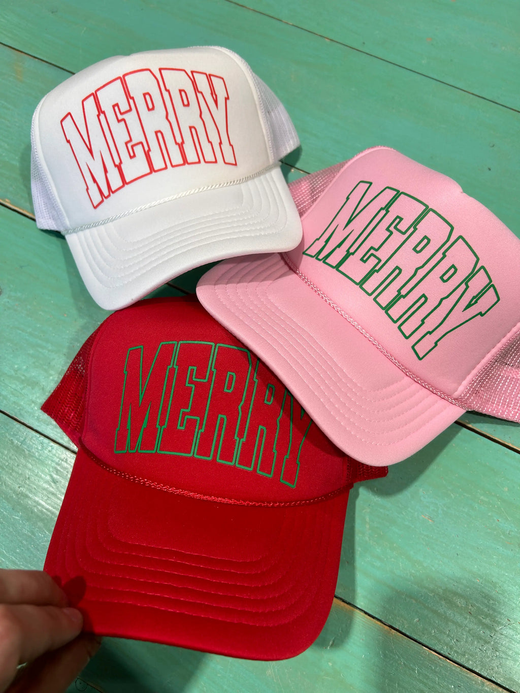 Merry Trucker Hat