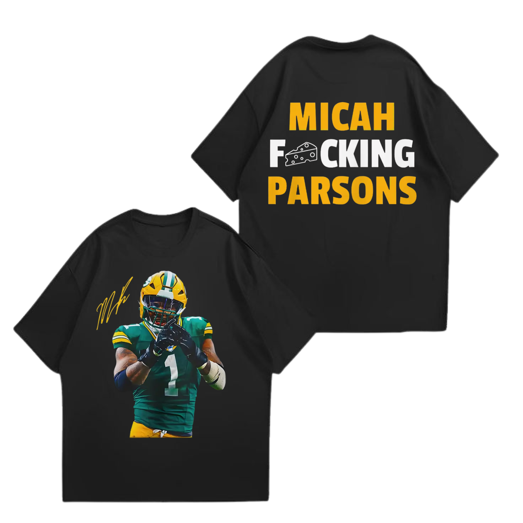 Micah Parsons Shirt – Green Bay Women & Men, Casual Wear, Graphic Tee