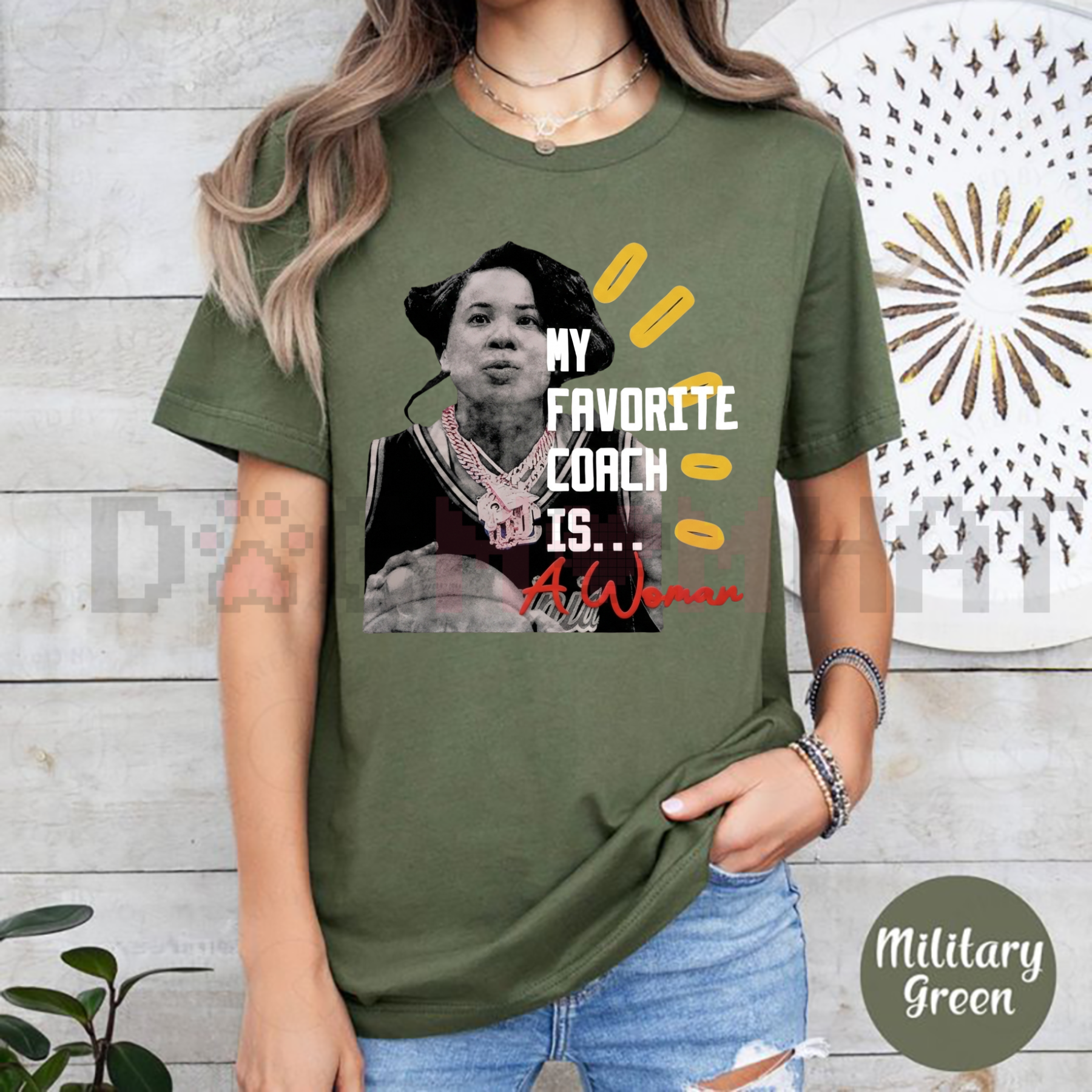 "My Favorite Coach is… A Woman" T-Shirt