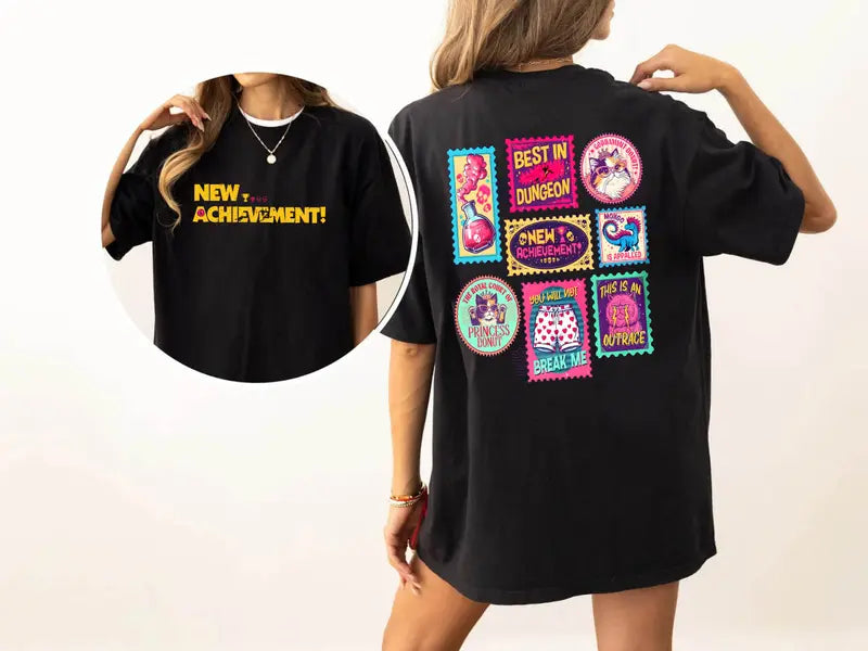 New Achievement Dungeon Crawler Carl Shirt – Book Stamps Style