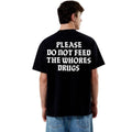 "Please Do Not Feed" Funny Graphic Tee - Sarcastic Zoo & Animal Humor Shirt
