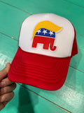Republican Trump Elephant Trucker