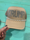 Rhinestone TRUMP Trucker