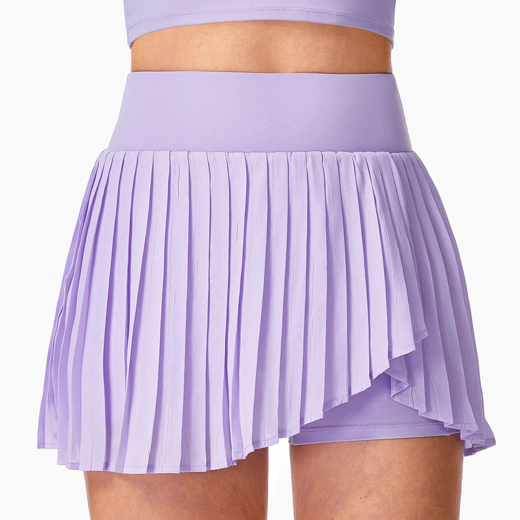 Women's Pleated Tennis Skirts with Pockets for Workout  Gym  Golf  and Running
