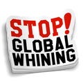 Stop Global Whining Sticker