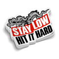 Stay Low | Firefighter Stickers