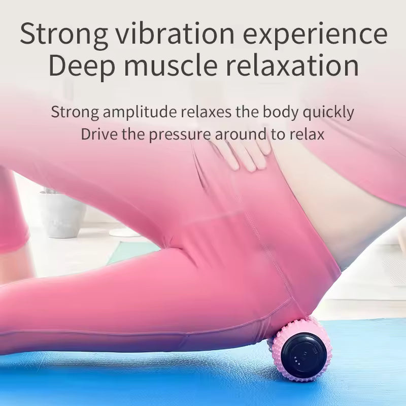 Fascia Muscle Massager for Neck, Back & Legs – Deep Tissue Electric Massager for Pain Relief & Relaxation – Foot & Neck Muscle Relaxer Tool