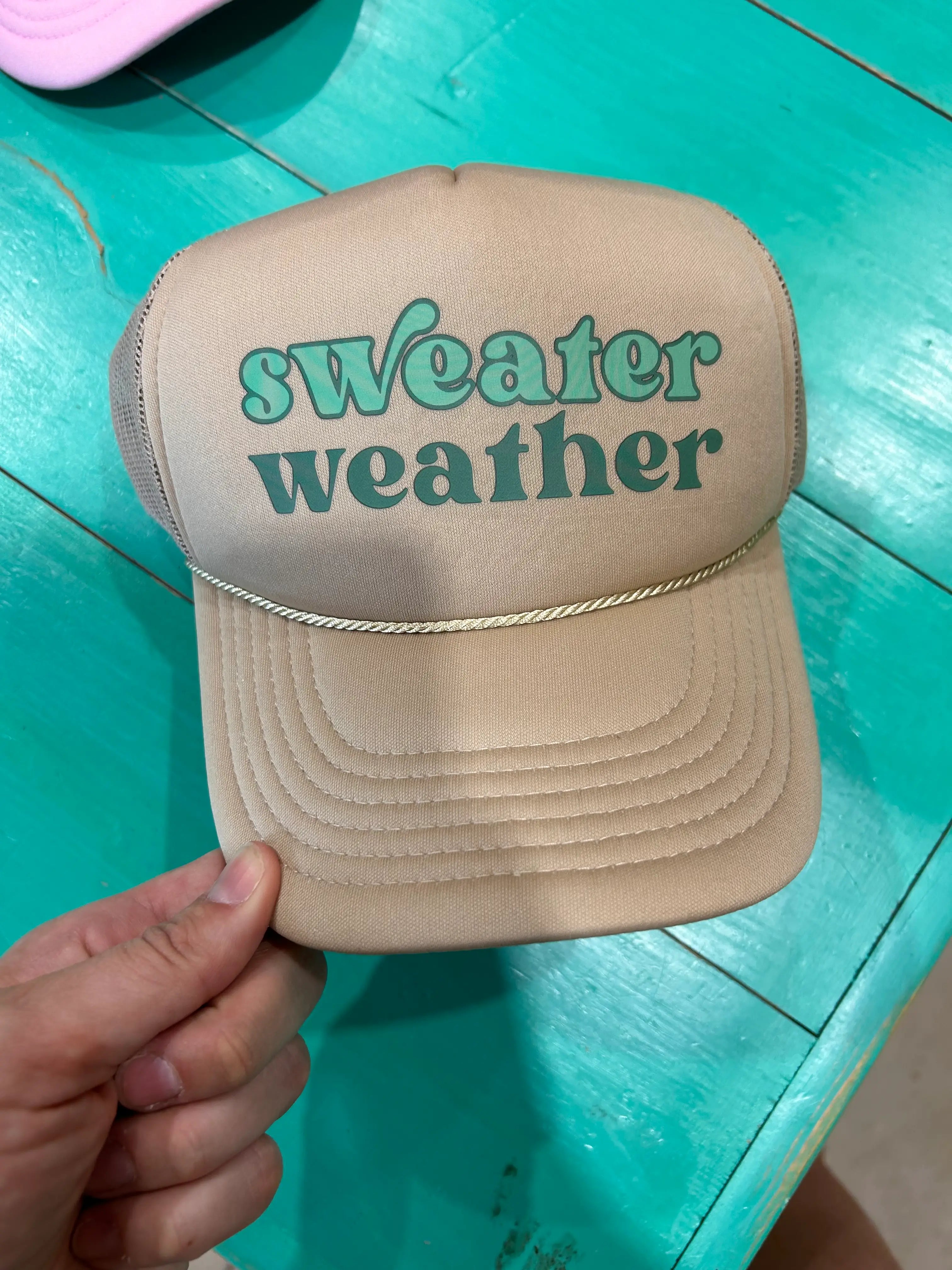 Sweater Weather Trucker