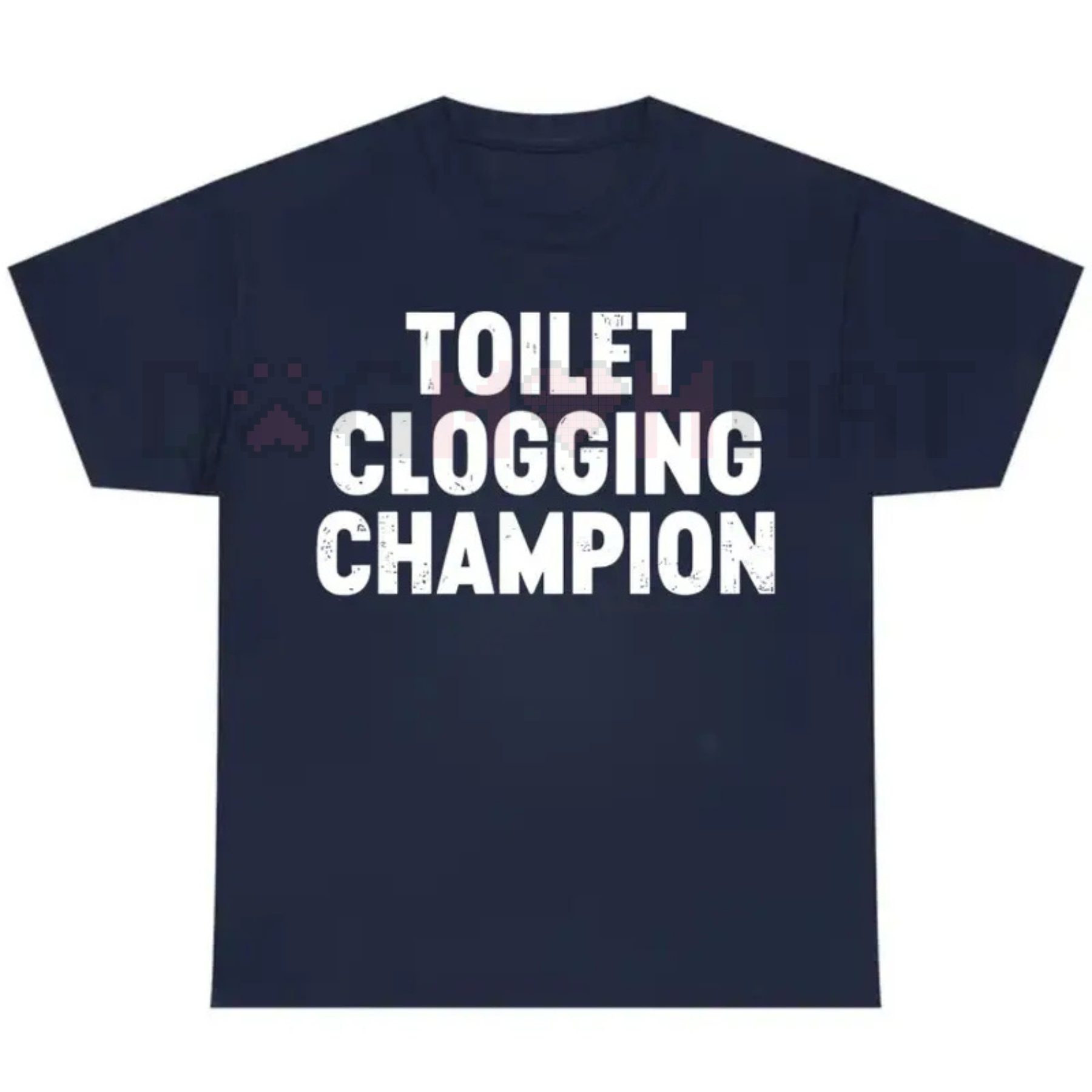 Toilet Champion Tee – Funny Gag Gift Humor Graphic T-Shirt