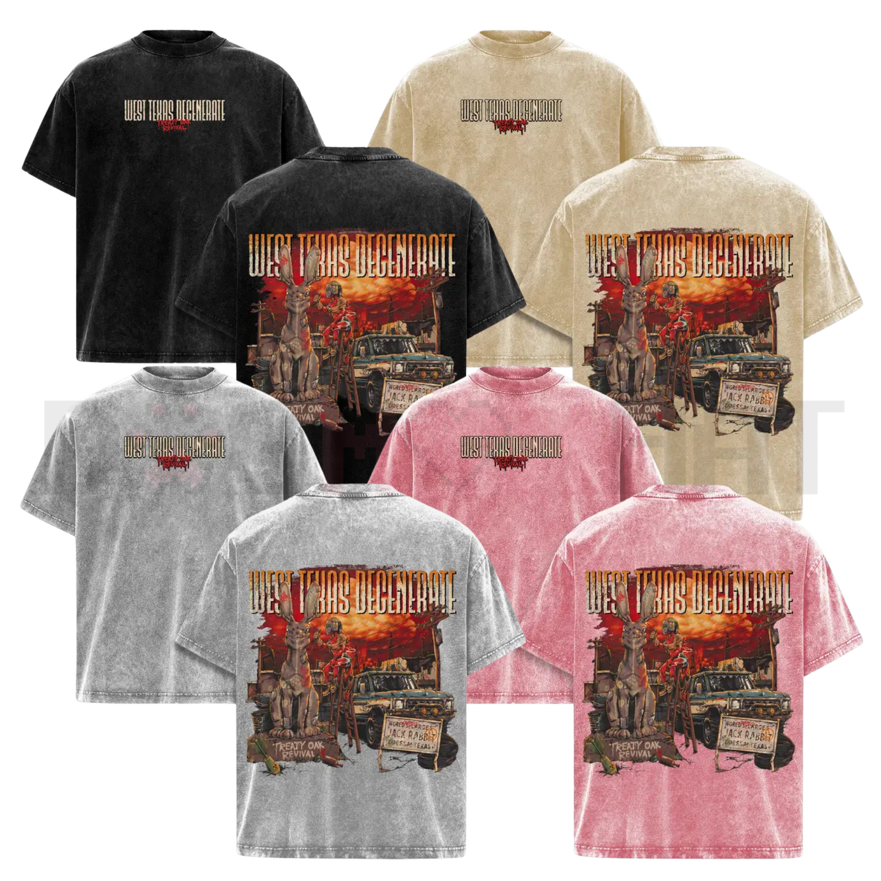 Treaty Oak Revival West Texas Degenerate T-Shirt
