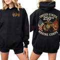 USMC 250 Years Commemorative Hoodie