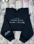 Cousins Beach Embroidered Sweatshirt - 'The Summer I Turned Pretty' Fan Merch