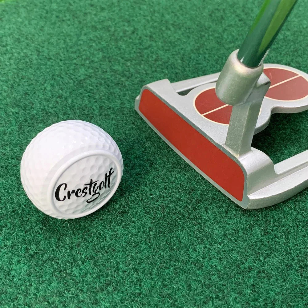 Crestgolf Flat Putting Ball – Precision Practice Trainer