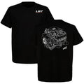 Old School Dmax V8 Power 2-Sided T-Shirt – Car Lover Unisex Cotton Tee