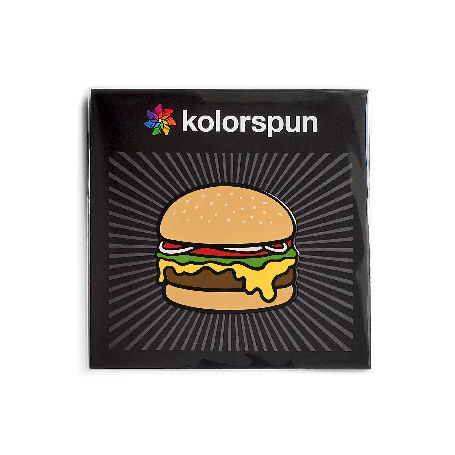 Cheeseburger Golf Ball Marker
