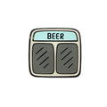 Scale Enamel Pin