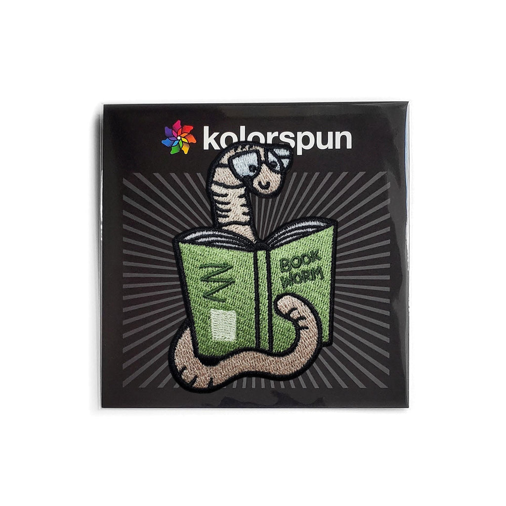 Book Worm Patch