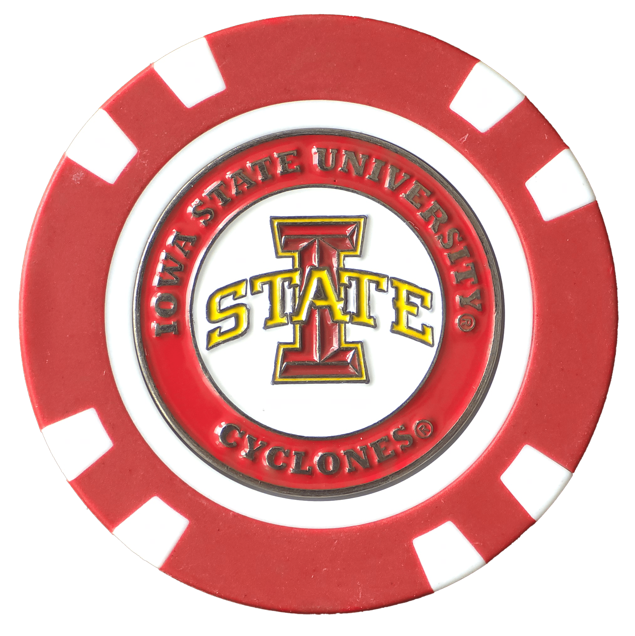 Officially Licensed Iowa State Cyclones Poker Chip Ball Marker