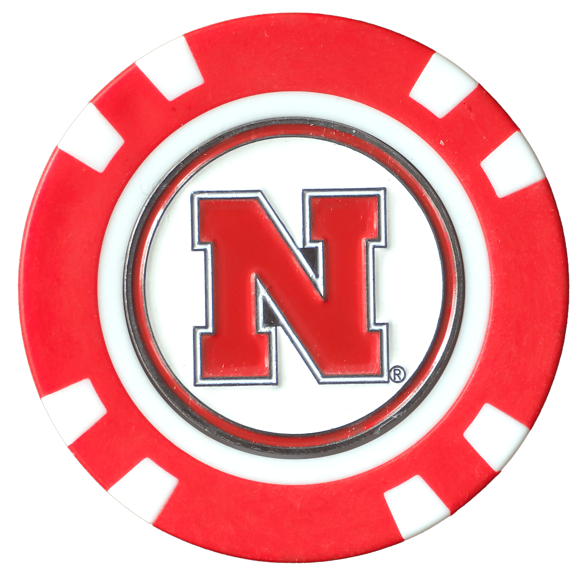 Officially Licensed Nebraska Cornhuskers Poker Chip Ball Marker