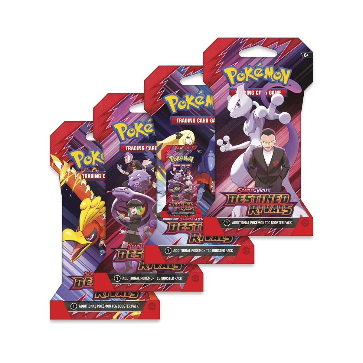 Pokemon TCG Destined Rivals Sleeved Booster Pack - SV10